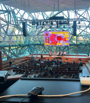Edge theatre interior - with Infinium device