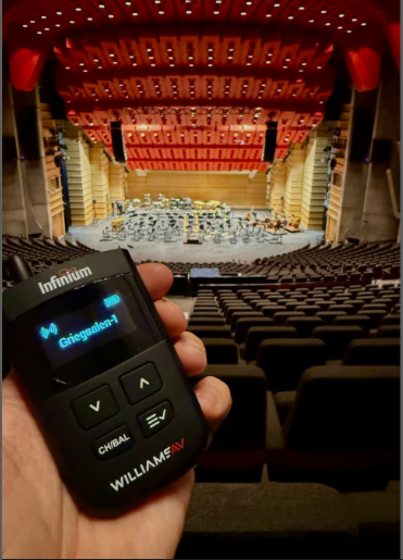Infinium Receiver at Grieghallen Theater.png